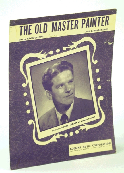 The Old Master Painter: Piano Sheet Music with Lyrics and …