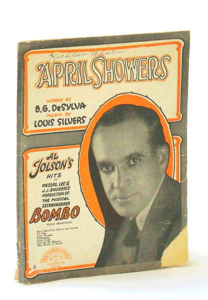 April Showers: Sheet Music for Piano and Voice