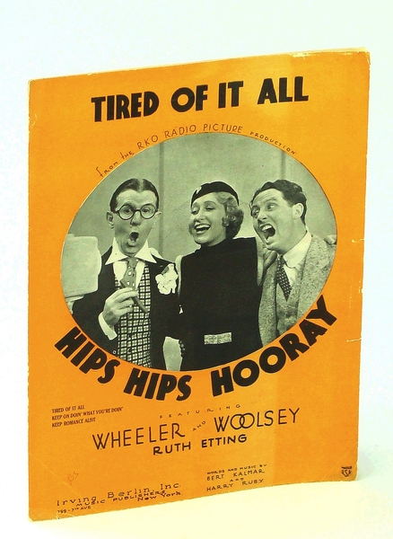 Tired Of It All: Sheet Music for Voice and Piano …