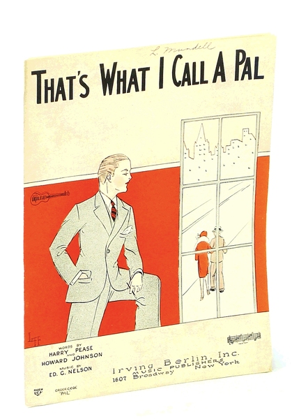 That's What I Call a Pal - Sheet Music for …