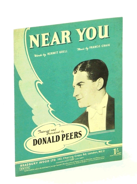 Near You - Sheet Music for Voice and Piano with …