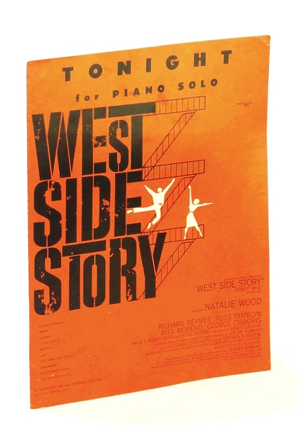 Tonight - Piano Solo Sheet Music: As Featured in West …