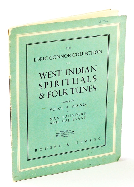 The Edric Connor Collection of West Indian Spirituals & Folk …