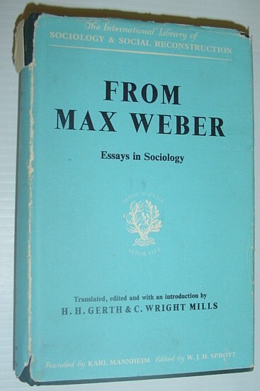 From Max Weber - Essays in Sociology