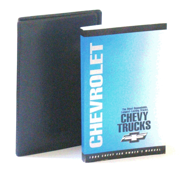 1994 Chevrolet [GM / General Motors] Van Owner's Manual