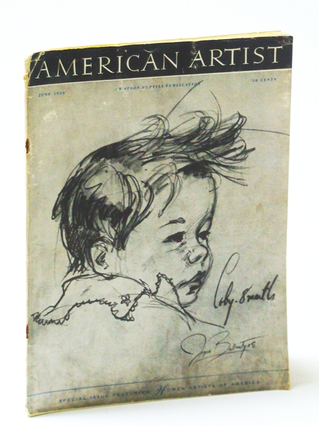 American Artist Magazine, June 1949 - Jesse Arms Botke / …