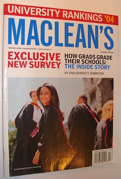 Maclean's Magazine, 15 November 2004