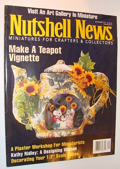 Nutshell News Magazine, September 1996 - Make a Teapot Vignette