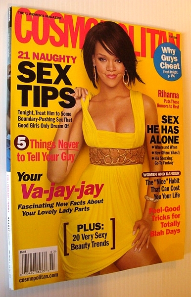 Cosmopolitan Magazine, March 2008 - Rihanna Cover