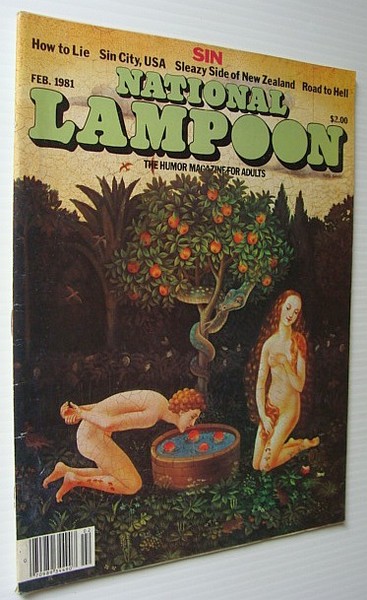 National Lampoon Magazine, February 1981 - Sin Issue