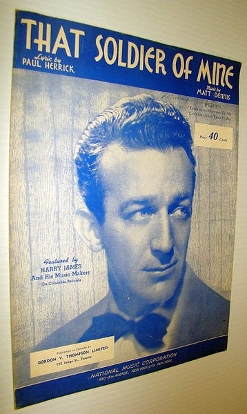 That Soldier of Mine: Sheet Music for Piano and Voice …