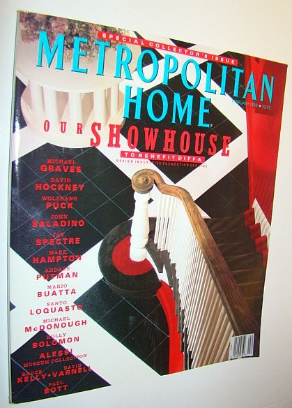 Metropolitan Home Magazine, February 1989 - Special Collector's Issue - …