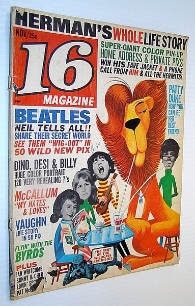 16 (Sixteen) Magazine, November 1965, Volume 7, Number 6 - …