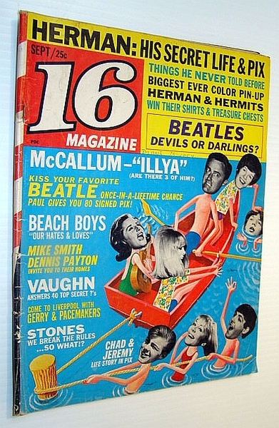 16 (Sixteen) Magazine, September 1965, Volume 7, Number 4 - …
