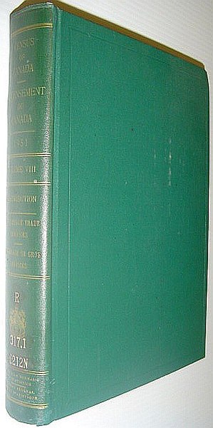 Ninth Census of Canada - 1951 - Neuvieme Recensement Du …