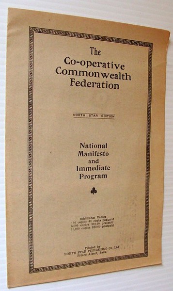 National Manifesto and Immediate Program