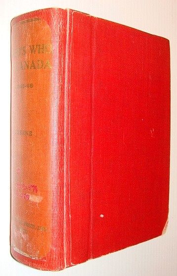 Who's Who in Canada, Including The British Possessions in the …