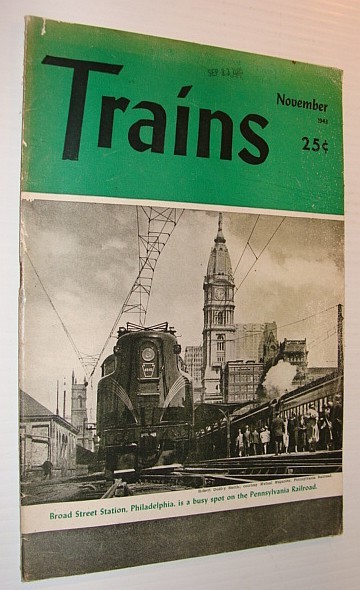 Trains Magazine, November 1943, Vol. 4, No. 1
