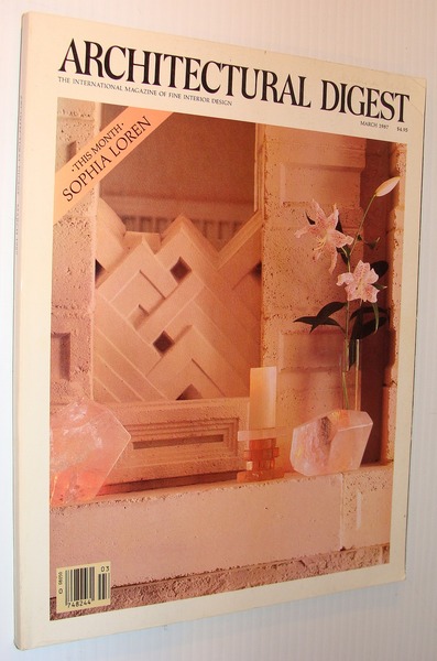 Architectural Digest Magazine, March 1987