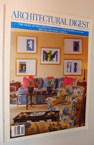 Architectural Digest Magazine, November 1996