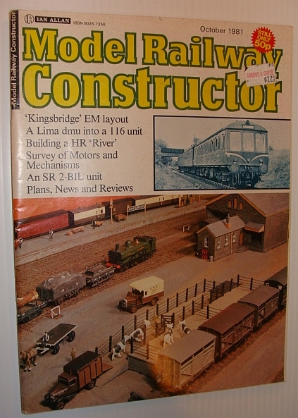 Model Railway Constructor Magazine, October 1981