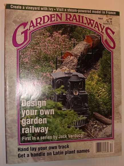 Garden Railways Magazine, December 1996