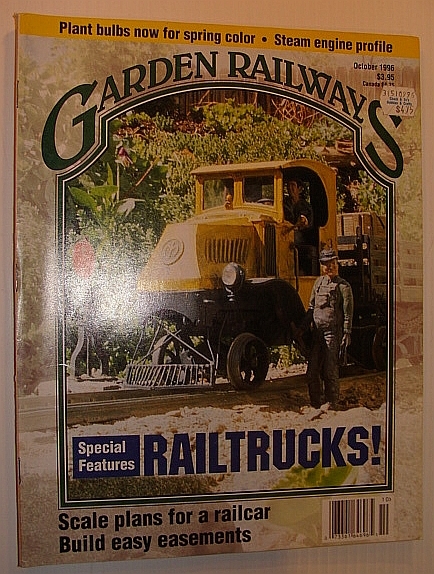 Garden Railways Magazine, October 1996