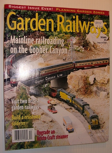 Garden Railways Magazine, December 1997