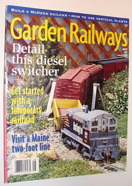 Garden Railways Magazine, August 1997