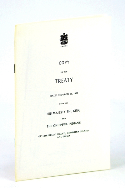 Copy of the Treaty Made October 31, 1923 Between His …