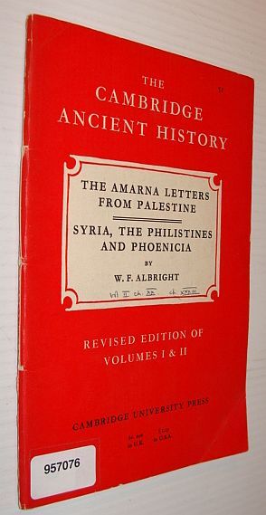 The Amarna Letters from Palestine / Syria, The Phillistines, and …