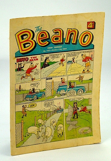 The Beano, No. 1421 - October (Oct.) 11, 1969 (Original …