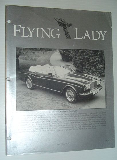 Flying Lady - The Periodical of the Rolls-Royce Owner's Club, …