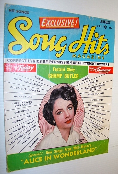 Song Hits Magazine, August 1951 Vol. 15 No. 1