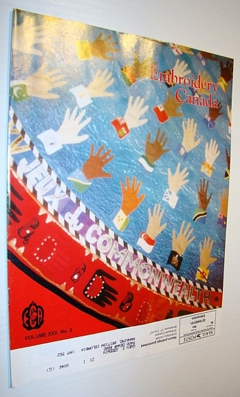 Embroidery Canada Magazine, Volume XXII, No. 2