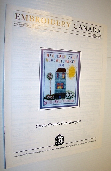Embroidery Canada Magazine, Spring 1992