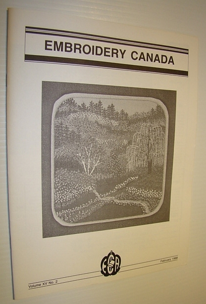 Embroidery Canada Magazine, February 1988