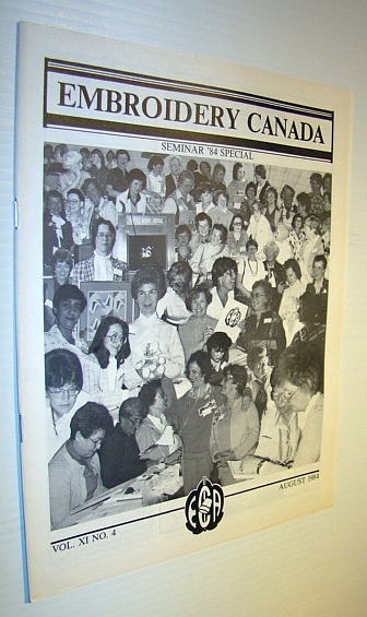 Embroidery Canada Magazine, August 1984
