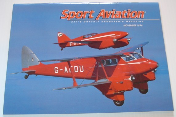 Sport Aviation Magazine - November 1996
