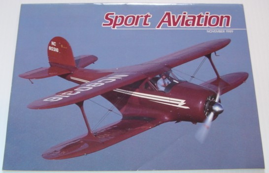 Sport Aviation Magazine - November 1989