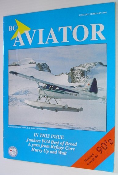 BC (British Columbia) Aviator Magazine: January/February 1994