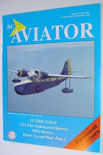 BC (British Columbia) Aviator Magazine: March/April 1994 - Basement Aviators