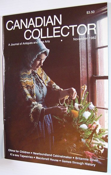 Canadian Collector Magazine - November/December 1982, Vol. 17 No. 6