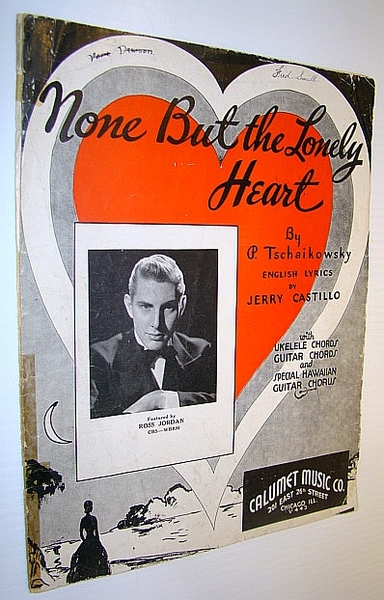 None But the Lonely Heart - Sheet Music for Voice …