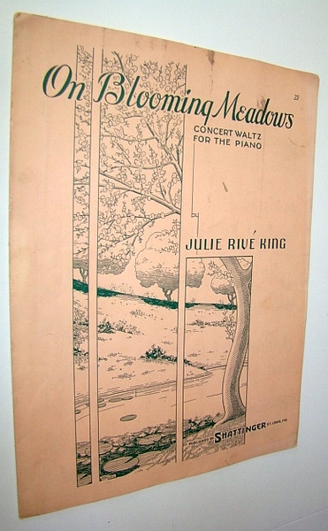 On Blooming Meadows - Concert Waltz for the Piano: Sheet …