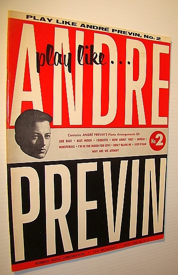 Play (Piano) Like Andre Previn, No. 2 (Two) - Songbook …