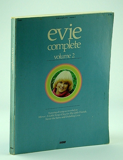 Evie Complete - Volume 2 (Two): Songbook (Song Book) With …