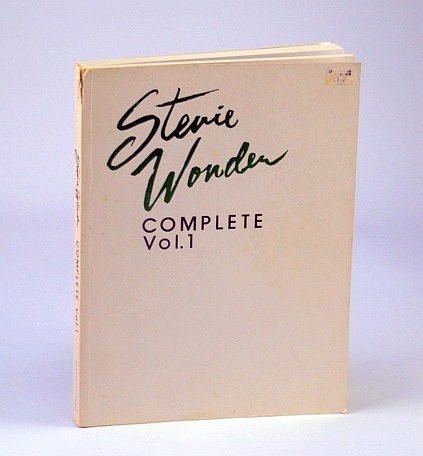 Stevie Wonder Complete Volume 1 (Vol. One): Songbook (Song Book) …