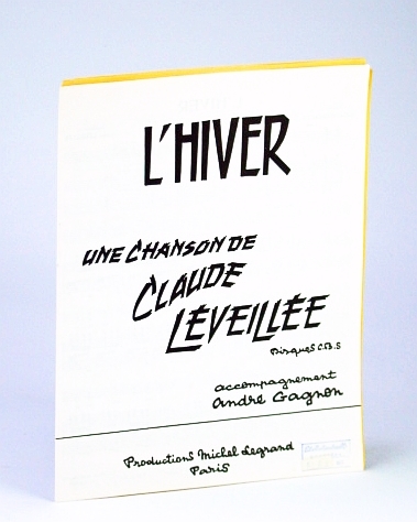 L'Hiver: Sheet Music for Voice and Piano