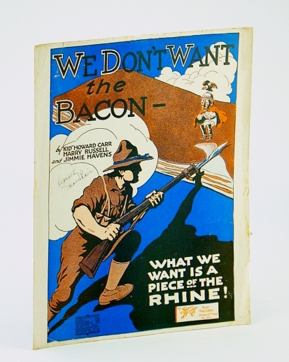 We Don't Want the Bacon - What We Want is …